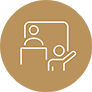 Icon for PURPOSEFUL EDUCATION
Unmatched industry alignment and cultural relevance in Silicon Valley personally and professionally prepares students to thrive at the intersection of technology and creativity.